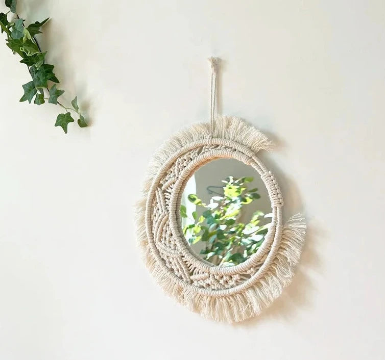 Mirror Moon Macrame