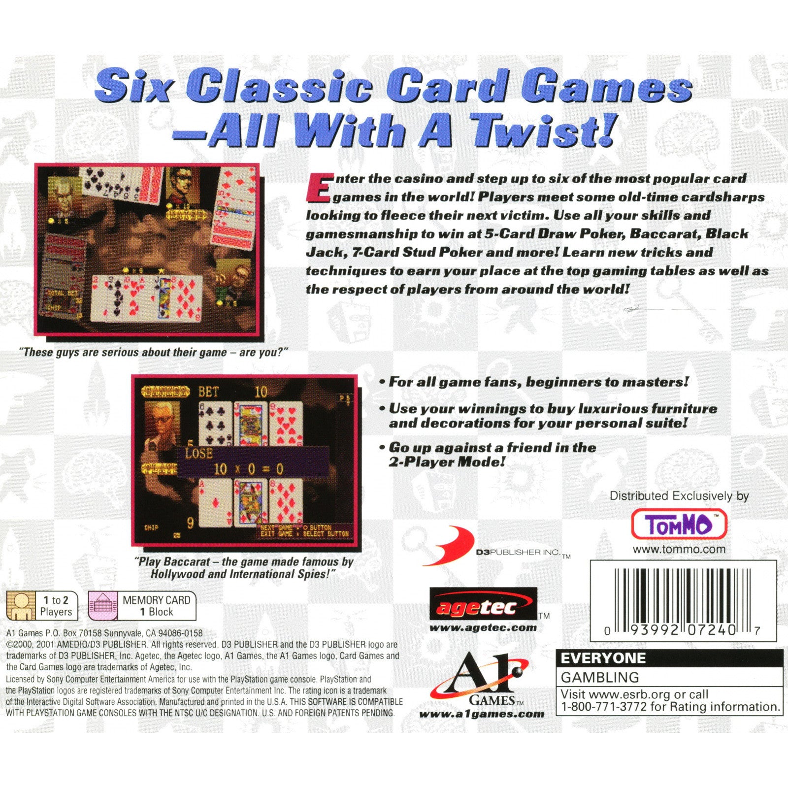 playstation card games