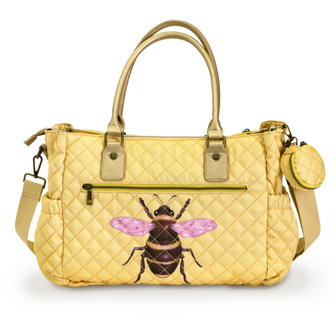 Bzz Bee Baby Nappy Bag Honey Bee design Tote Style