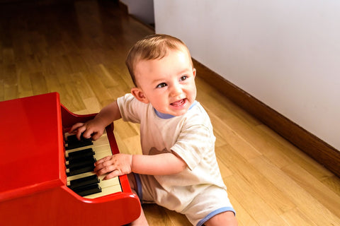 Childs mind exploring classical music for brain development