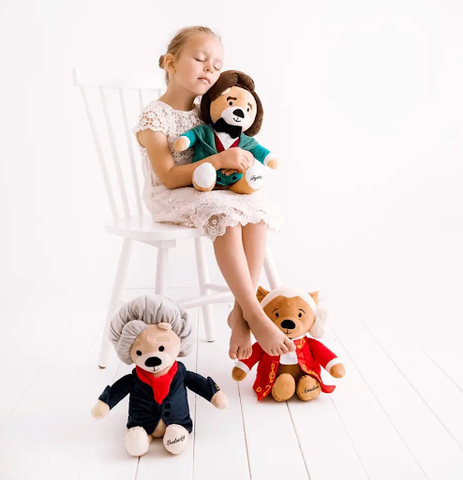 Virtuoso Bears are the musical companion every child will love