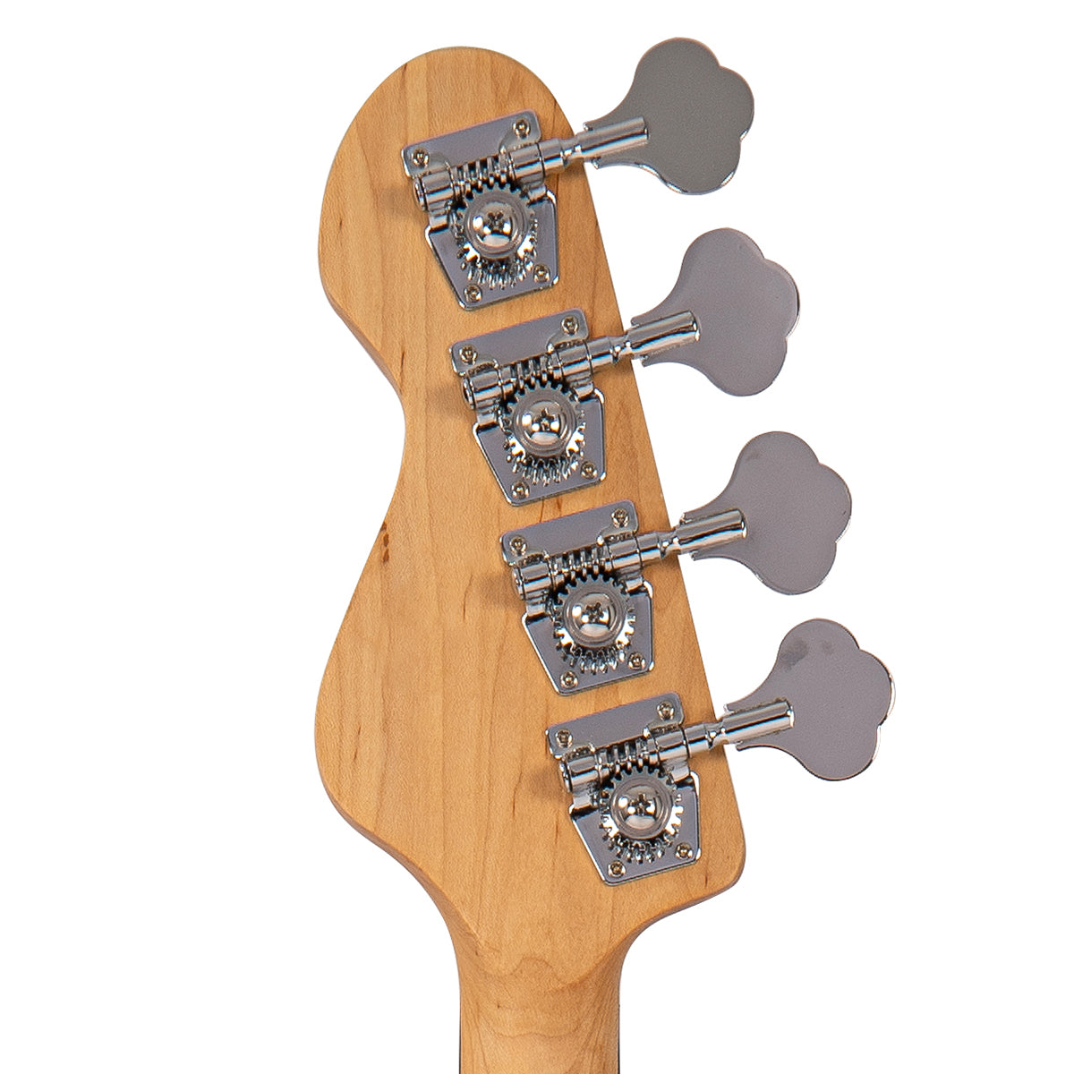 Vintage V40 Coaster Series Bass Guitar ~ Vintage White - Image 7
