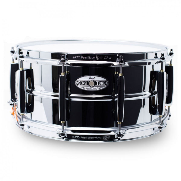 Pearl 14x6.5 Sensitone Premium Beaded Brass Snare Drum - Patina