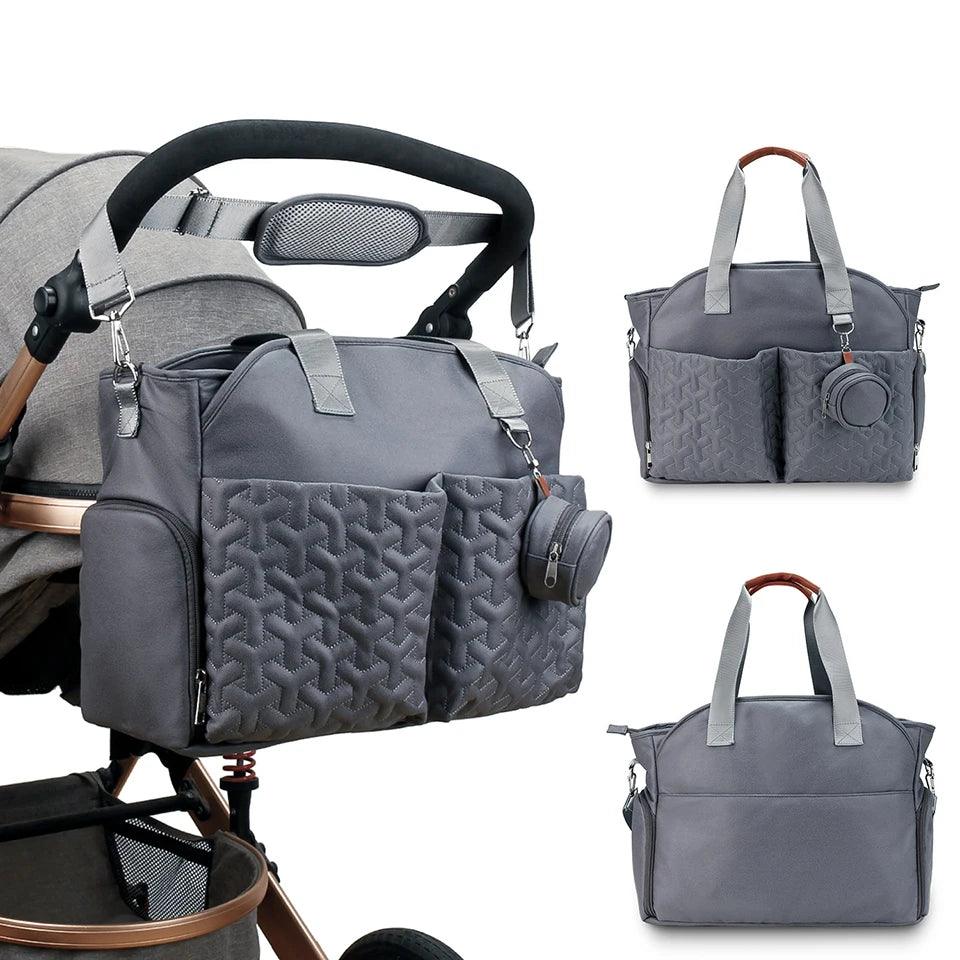 MS Innovaciones - Réhausseur nomade/sac à langer GRIS MS