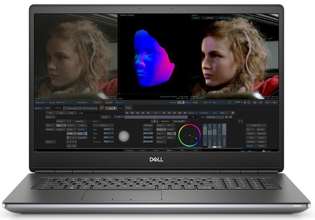 Dell 17.3" Laptop Xeon W-10855M 2.80 GHz 64GB Ram 500GB SSD Nvidia GPU Win11 Pro