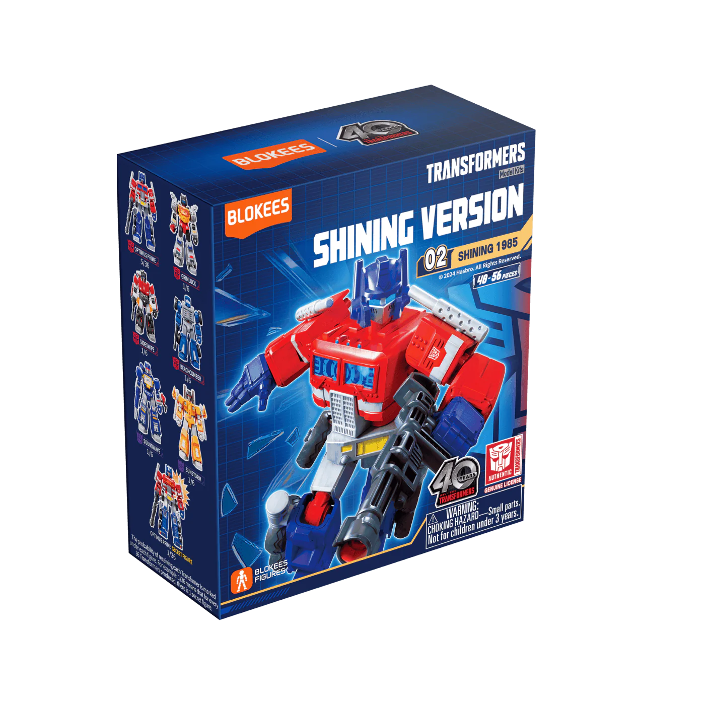 Transformers Shining Version 2 Blokees Mini Model Kit (Blind Box Mystery Figure)