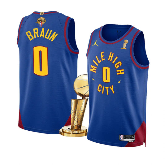 Bruce Brown - Denver Nuggets - Game-Worn - Statement Edition Jersey - 2023  NBA Finals Game 1