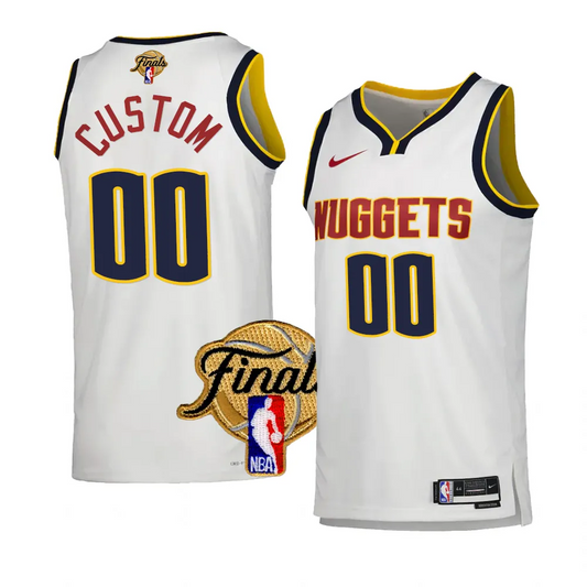 Denver Nuggets 2023 Finals & Champions Patch Collection Custom Jersey