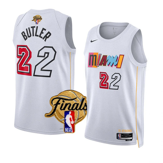 Caleb Martin Nike Miami Mashup Vol. 2 Swingman Jersey - Finals Edition in White, Size: Small | Miami Heat