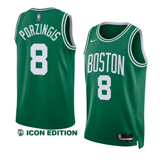 GreenRunsDeep) Porzingis jerseys at the Celtics store : r/bostonceltics