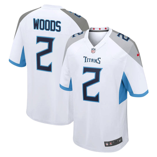 Los Angeles Rams Nike Game Alternate Jersey - White - Robert Woods