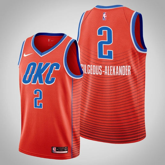 Shai Gilgeous-Alexander - Oklahoma City Thunder - Game-Worn City Edition  Jersey - 2021-22 NBA Season