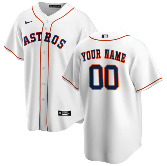 Baseball Houston Astros #3 Jeremy Pena Orange Stitched Jersey