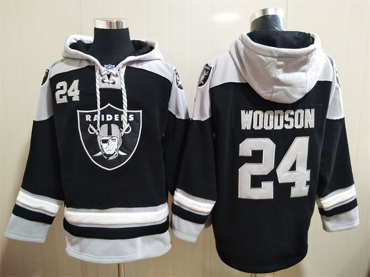 charles woodson raiders jersey stitched