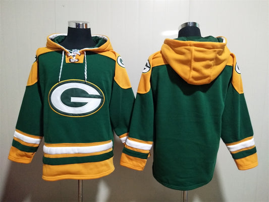 Brett Farve Green Bay Packers Hoodie Jersey – Jerseys and Sneakers