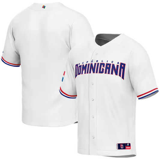 footballshirtmart Personalized Dominican Republic Baseball Jersey Shirt,team Name Republic Dominic