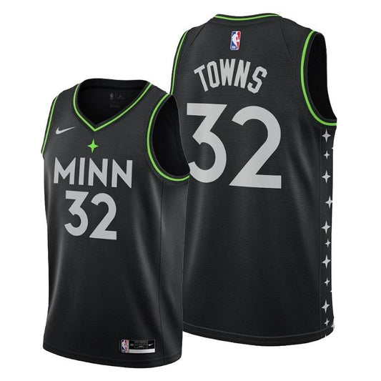 Karl Anthony Towns Minnesota Timberwolves City Edition Jersey