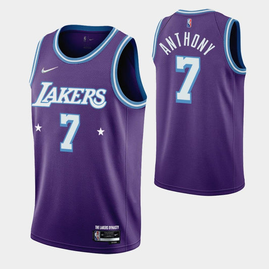 Lebron James Los Angeles Lakers City Edition 2021-22 Player Edition  Embroidered Jersey