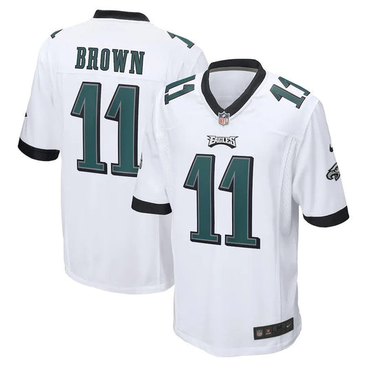 AJ Brown Kelly Green Philadelphia Eagles Throwback Jersey – Jerseys and  Sneakers