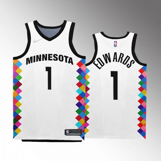 Anthony Edwards Minnesota Timberwolves Jersey – Jerseys and Sneakers