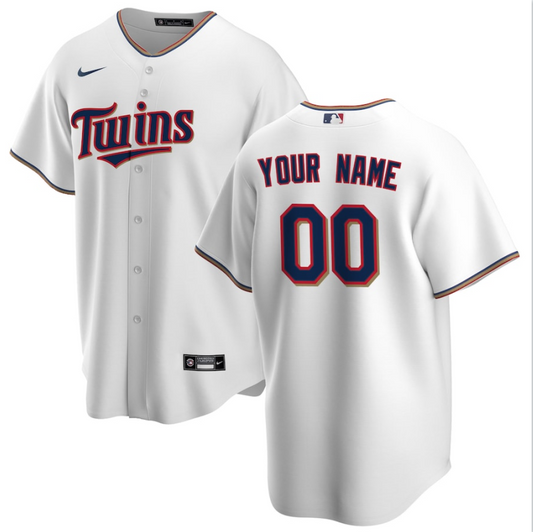 Minnesota Twins #4 Carlos Correa White Embroidered Jersey