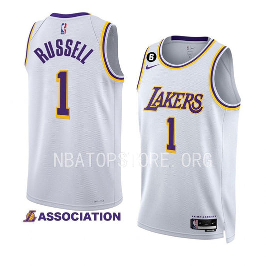 D'Angelo Russell Los Angeles Lakers Jersey – Jerseys and Sneakers