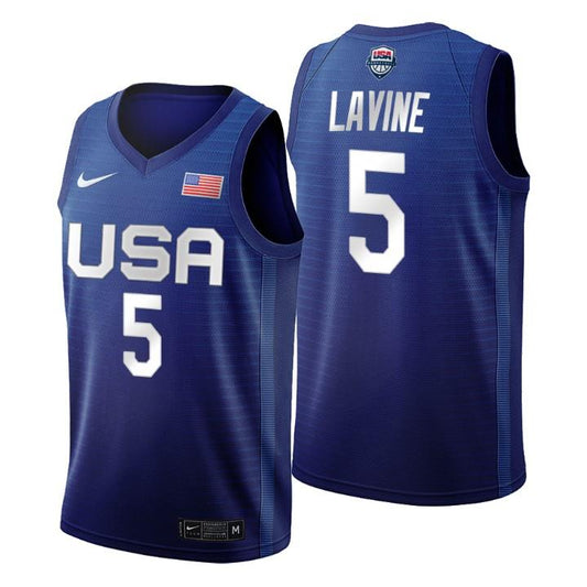 Zach LaVine in USA Basketball Jerseys Photo Gallery