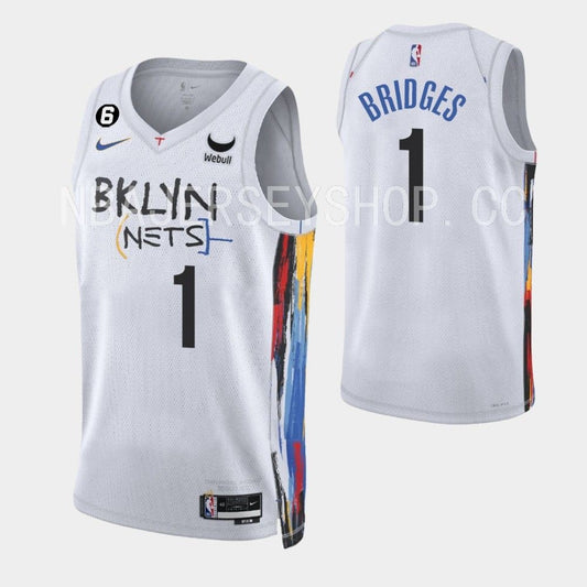 Mikal Bridges - Brooklyn Nets - Game-Worn Classic Edition Jersey - Scored  21 Points - 2022-23 NBA Season