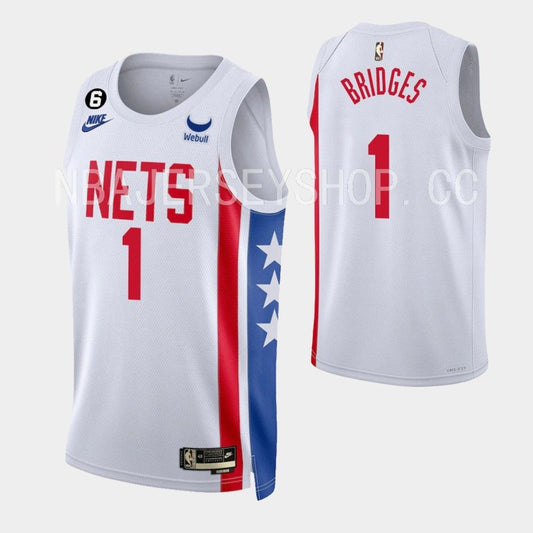 Mikal Bridges - Brooklyn Nets - Game-Worn Classic Edition Jersey - Scored  21 Points - 2022-23 NBA Season