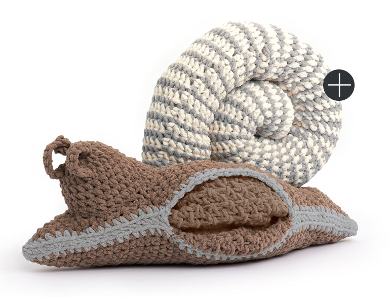 image of Bernat Snails Pace Crochet Blanket