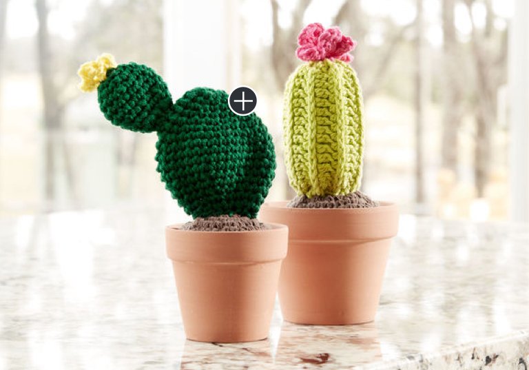 Easy Crochet Cacti