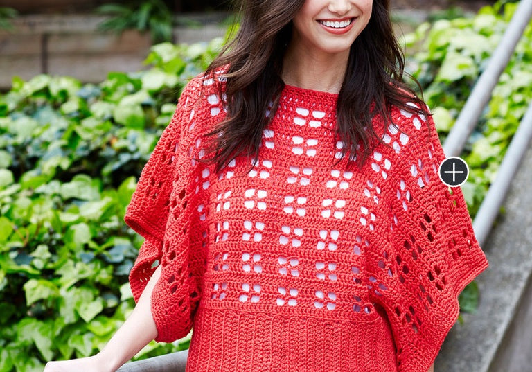 Intermediate Clementine Crochet Chic Sweater