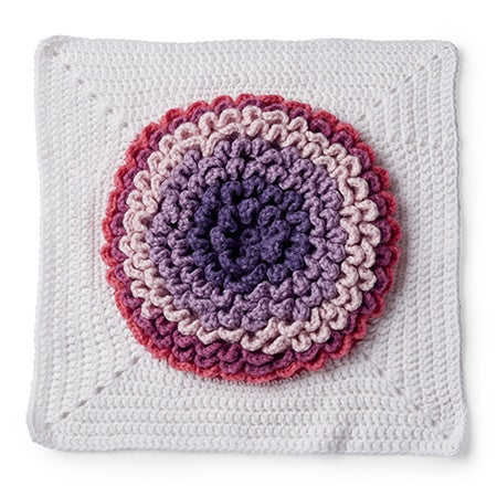 Pop! Petals Blanket Crochet Along with Repeat Crafter Me