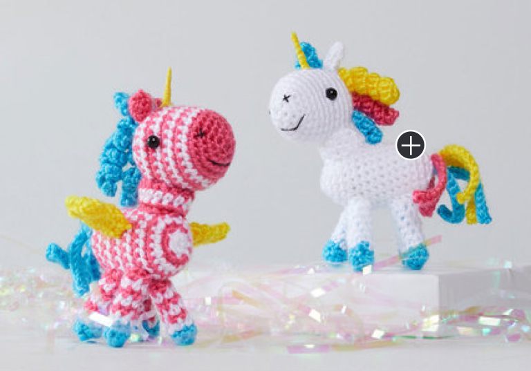Easy Sparkle and Shimmer Crochet Unicorn