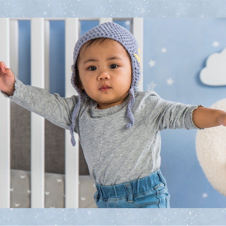 Bernat Crochet Star Baby Earflap Hat