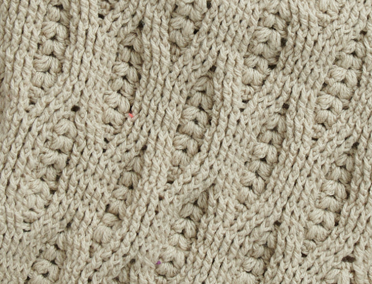 image of  Bernat Misty Vines Crochet Baby Blanket