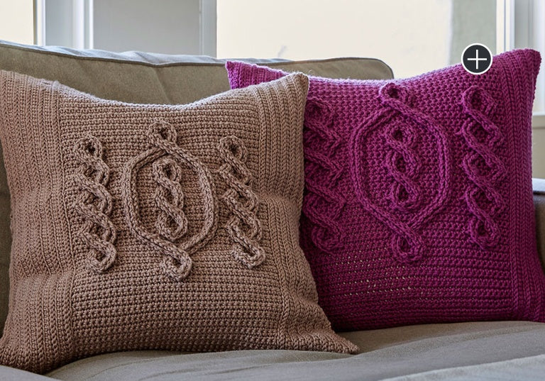 Experienced Hygge Chic Crochet Pillow