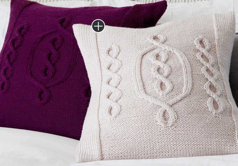 Intermediate Hygge Chic Knit Pillow