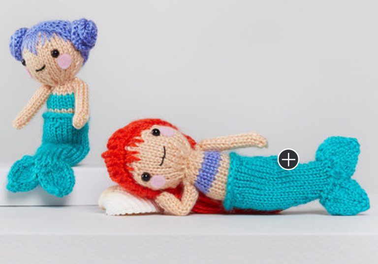 Intermediate Tina and Nina Knit Mermaids