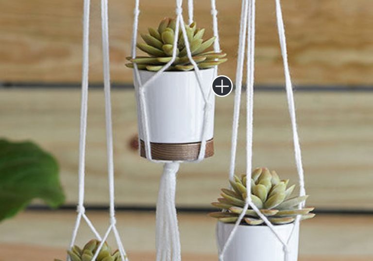 Beginner Knotted Plant Hangers