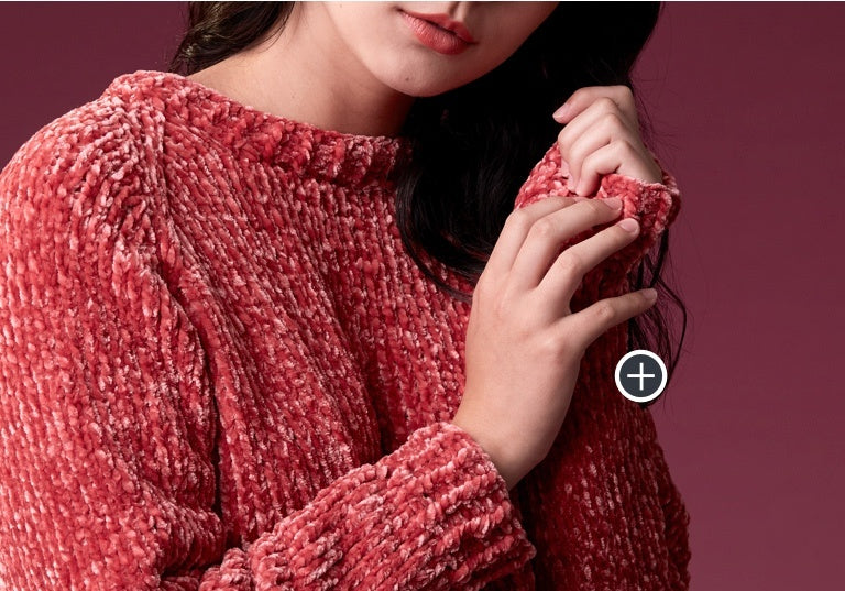 Easy Top-Down Knit Pullover