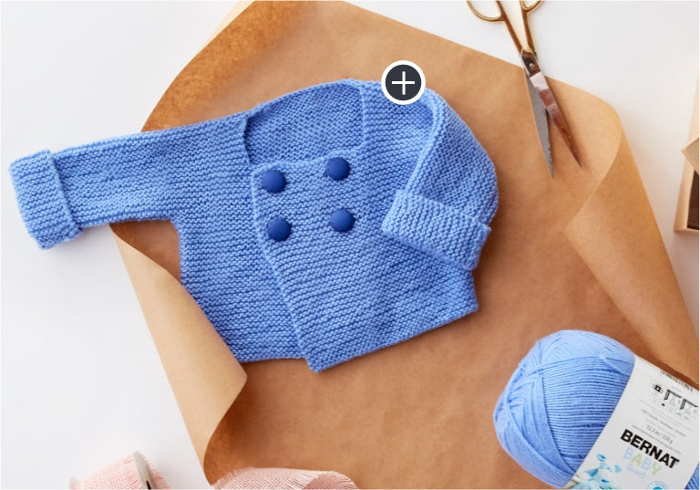 Beginner Baby's First Knit Jacket