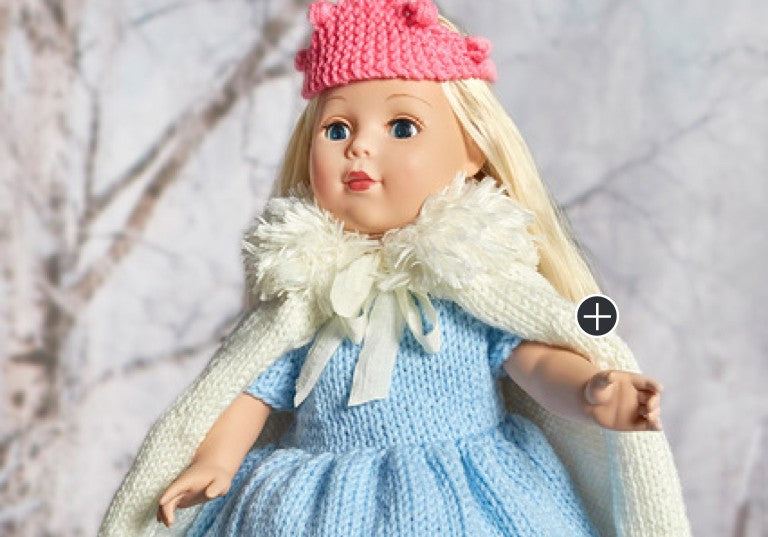 Intermediate Royal Princess Knit Doll Outfit