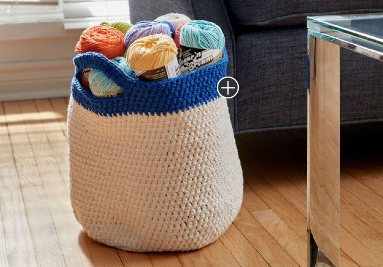 Easy Crochet Handy Basket