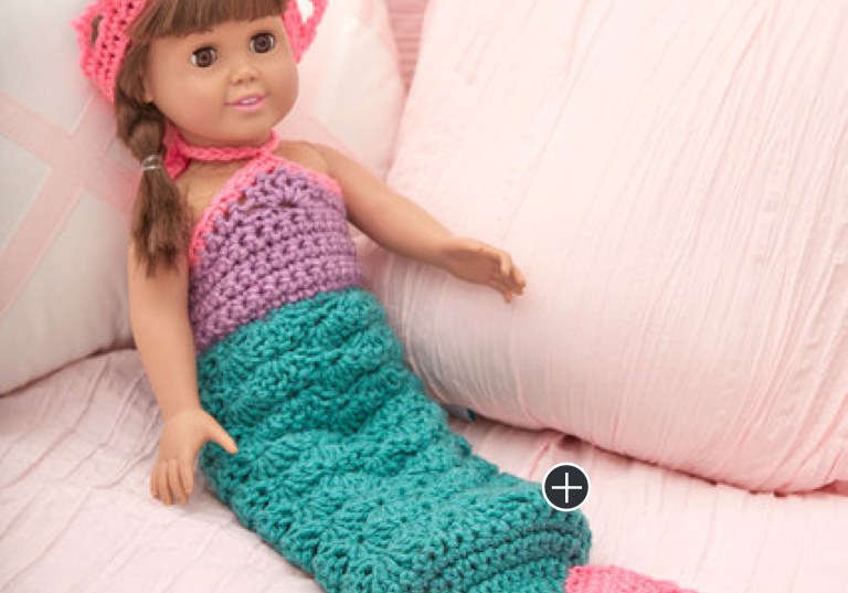 Easy Crochet Mermaid Doll Outfit