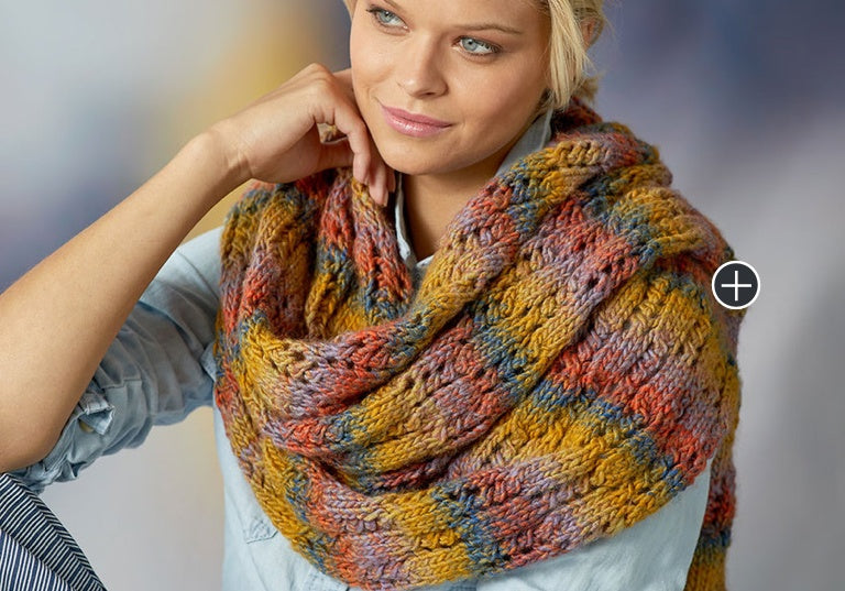 Easy Rendezvous Knit Scarf