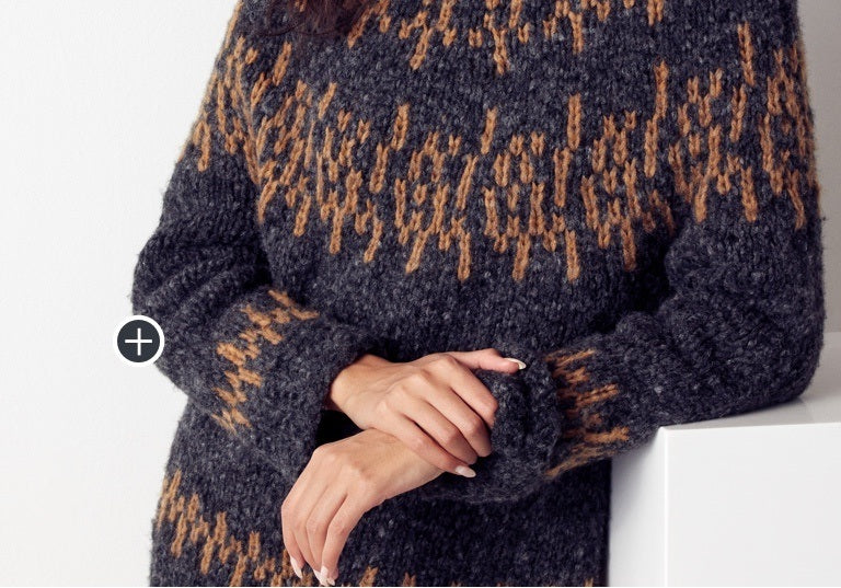 Intermediate Nordic Knit Pullover