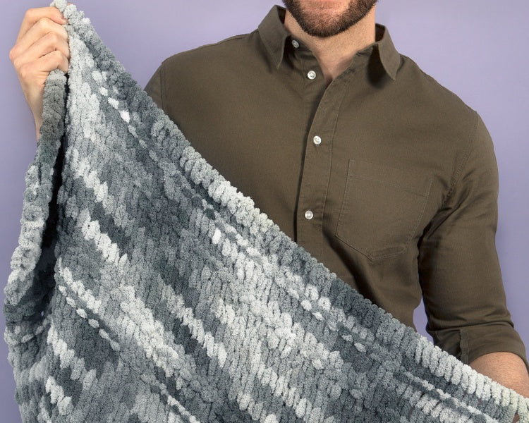 EZ SPACED GARTER RIDGE BLANKET