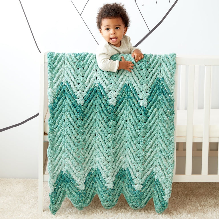 Yarnspirations Baby Afghans & Blankets Crochet Patterns Collection