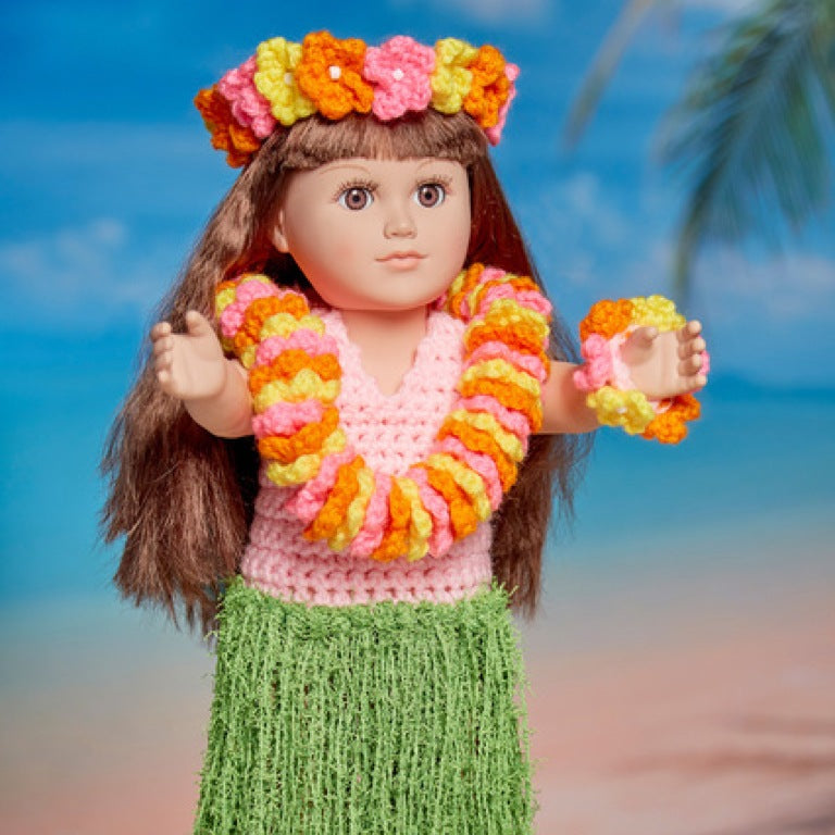 Easy Knit Aloha Hula Doll